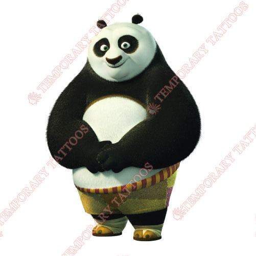 Kung Fu Panda Customize Temporary Tattoos Stickers NO.3366